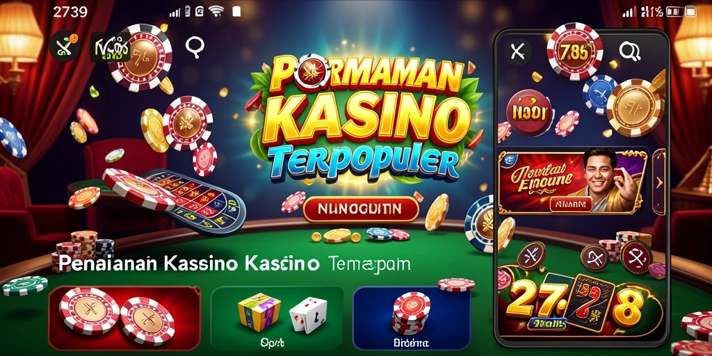 Tampilan menarik dari gameplay Kasino di 2739.