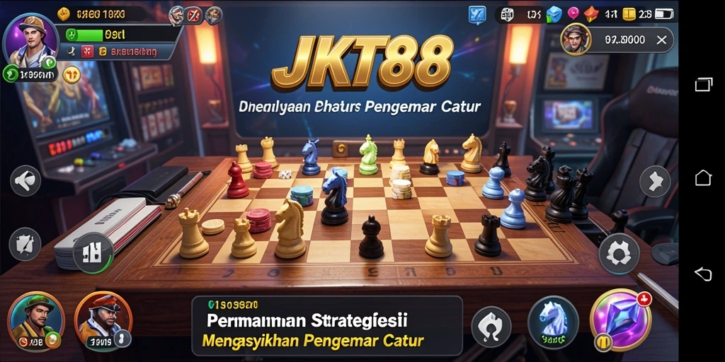 Tampilan gameplay menarik di JKT88, penuh strategi dan taktik.