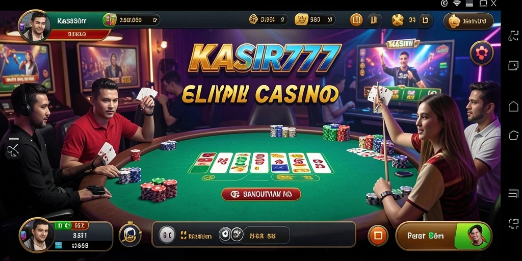 Screenshot KASIR777 menampilkan berbagai permainan Live Casino yang menarik.