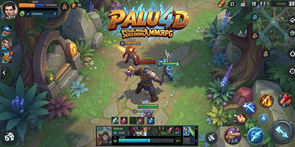 Tangkapan layar <strong>PALU4D</strong> menunjukkan gameplay yang dinamis dan menarik dalam dunia MMORPG.