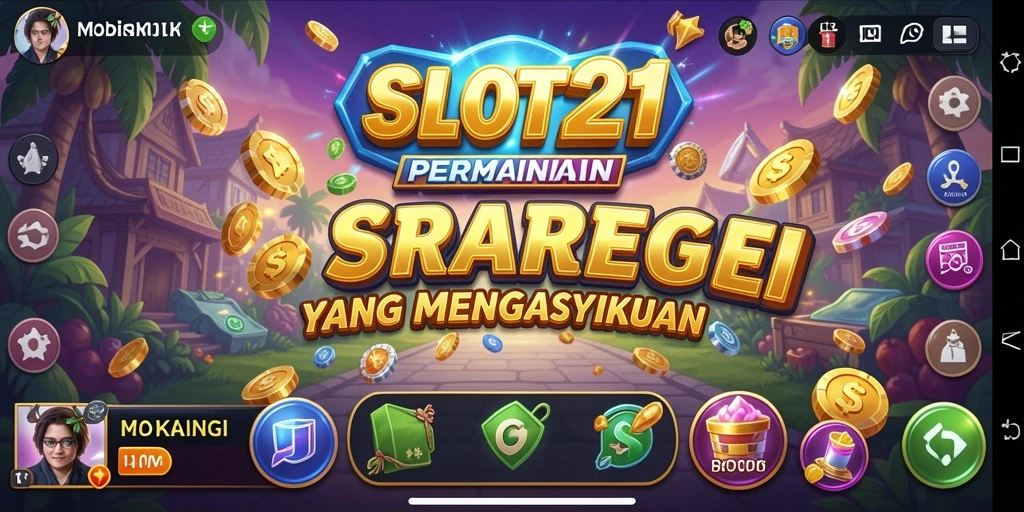 Screenshot dari gameplay SLOT21 yang mendebarkan