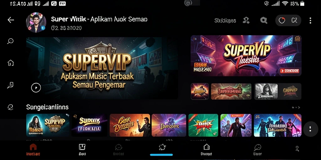 Tampilan gameplay SUPERVIP yang seru dan interaktif.