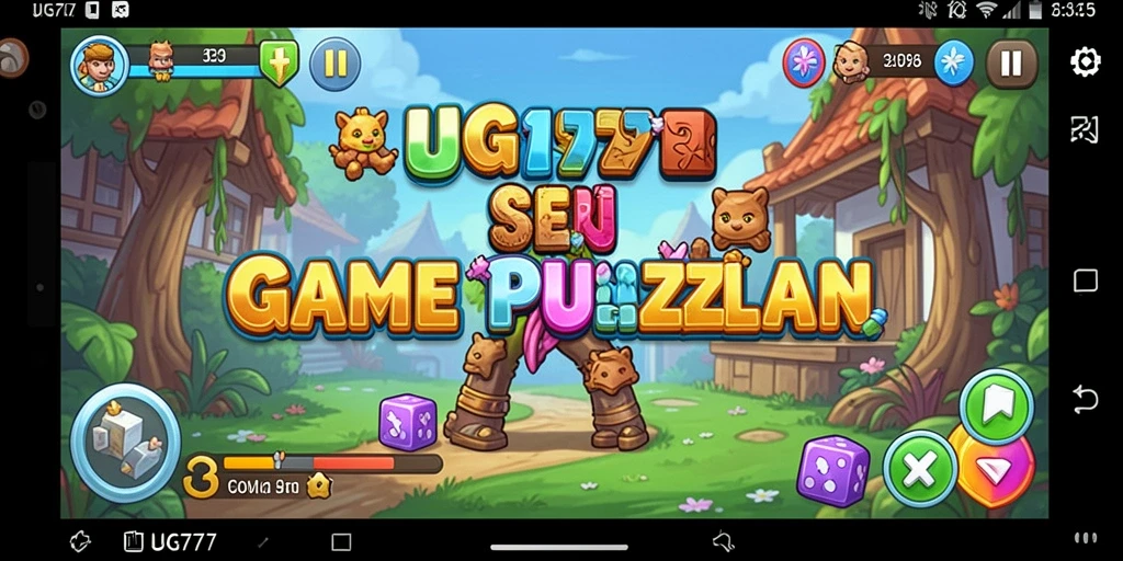 Tampilan gameplay UG777 yang menantang dan menarik dalam kategori puzzle.